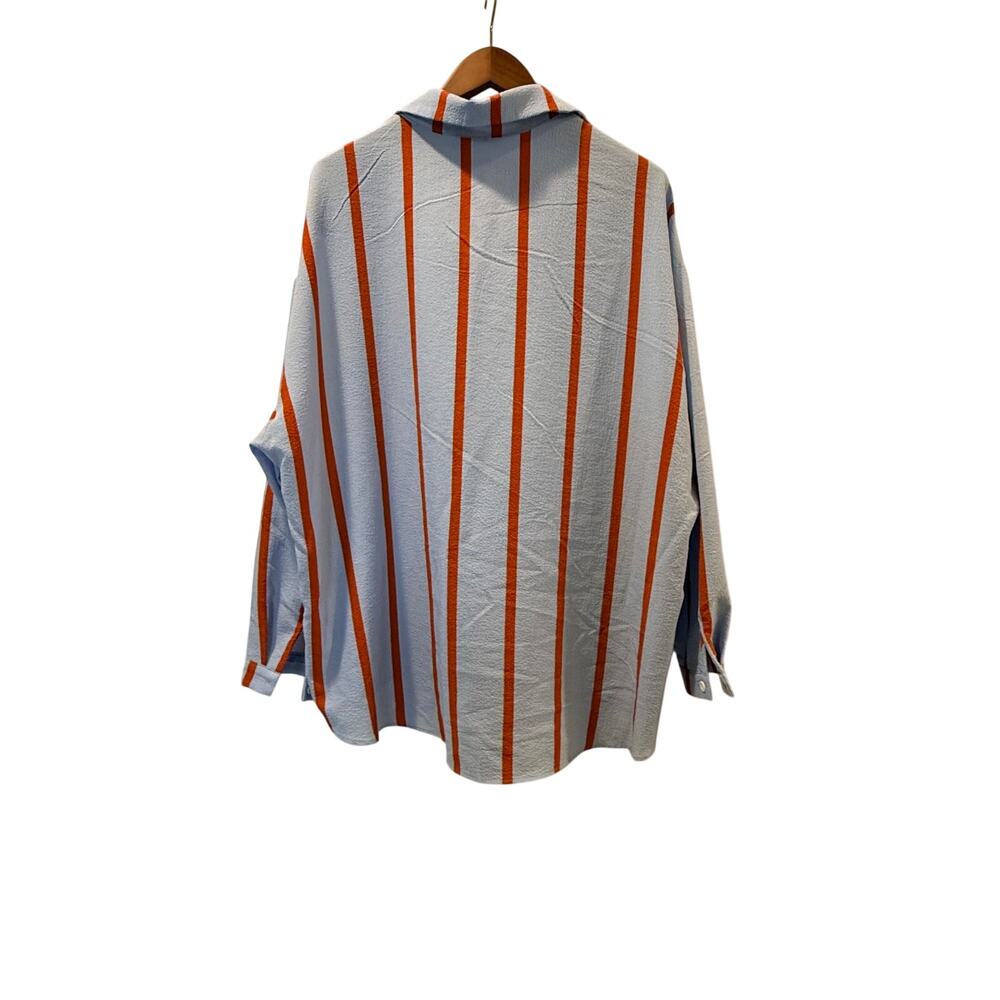 Plus Size Loose Blouse, Elegant Casual Commuter Fashion Outerwear, Size XXL - Picture 3 of 4